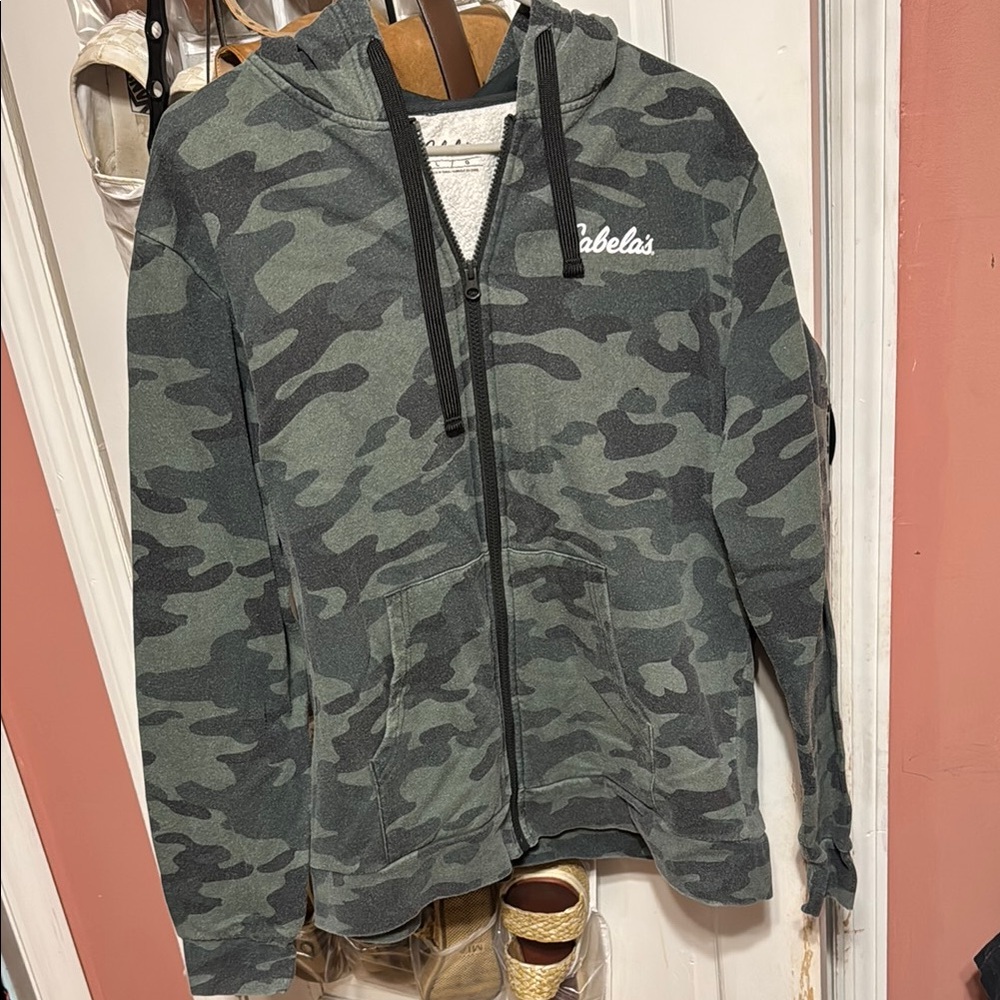Cabela's Camouflage Zip-Up Hoodie